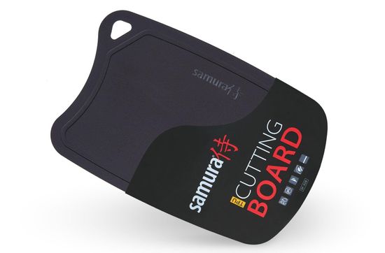 Доска Samura термопластиковая, 380х250х2 мм (черная) SF-02B