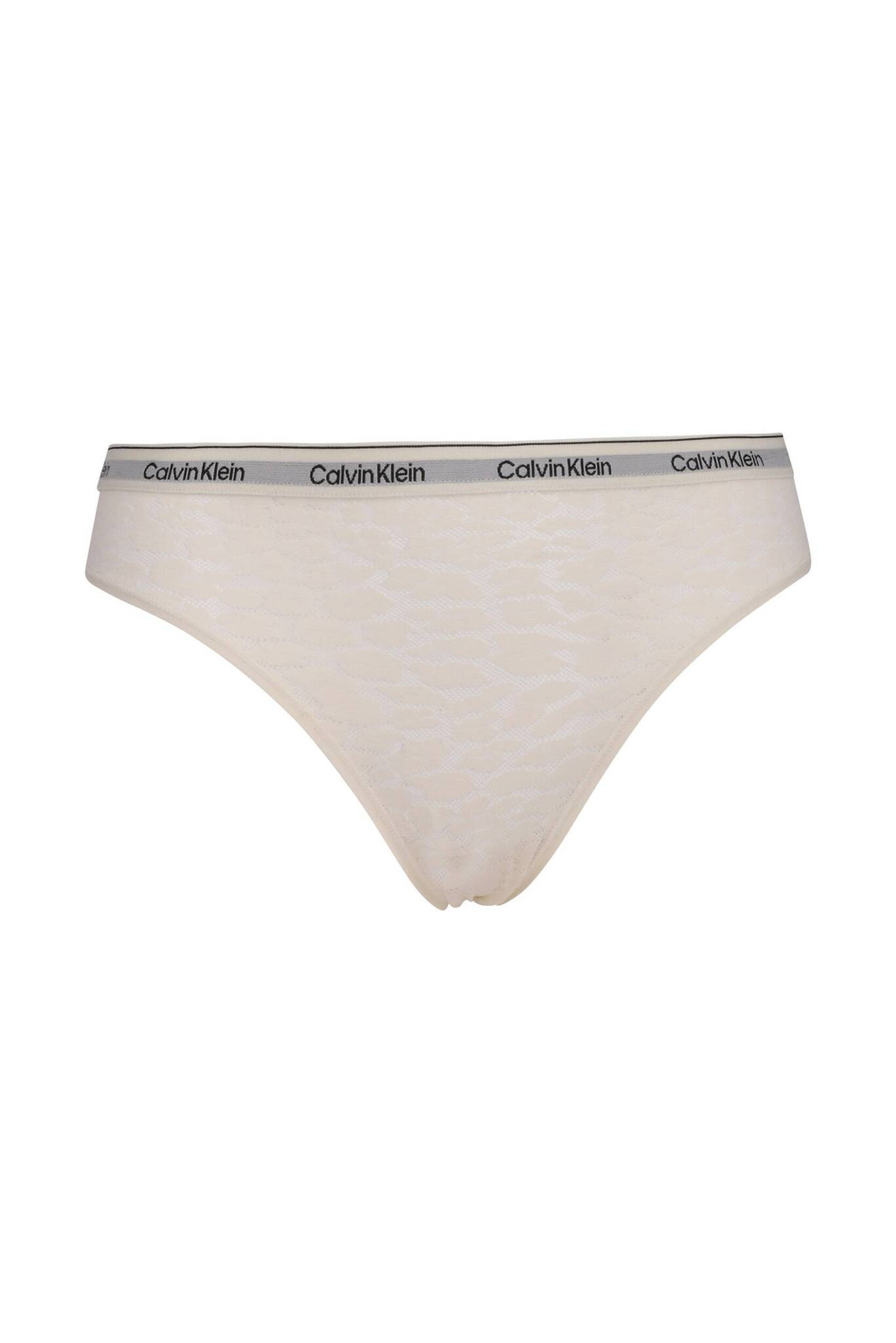 Кружевное трусики-бразилианки 3 шт. Calvin Klein Underwear - черный(000QD5225E)
