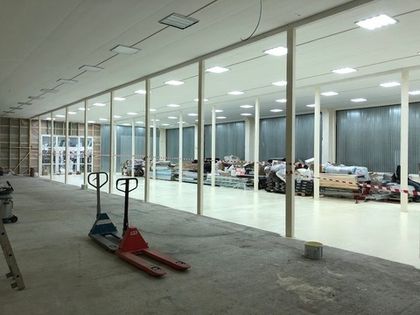 Отделочные работы идут полным ходом