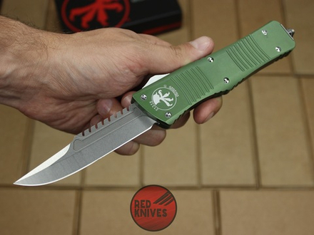 Нож Microtech Troodon B/E Green А+++ 138-10GRBE