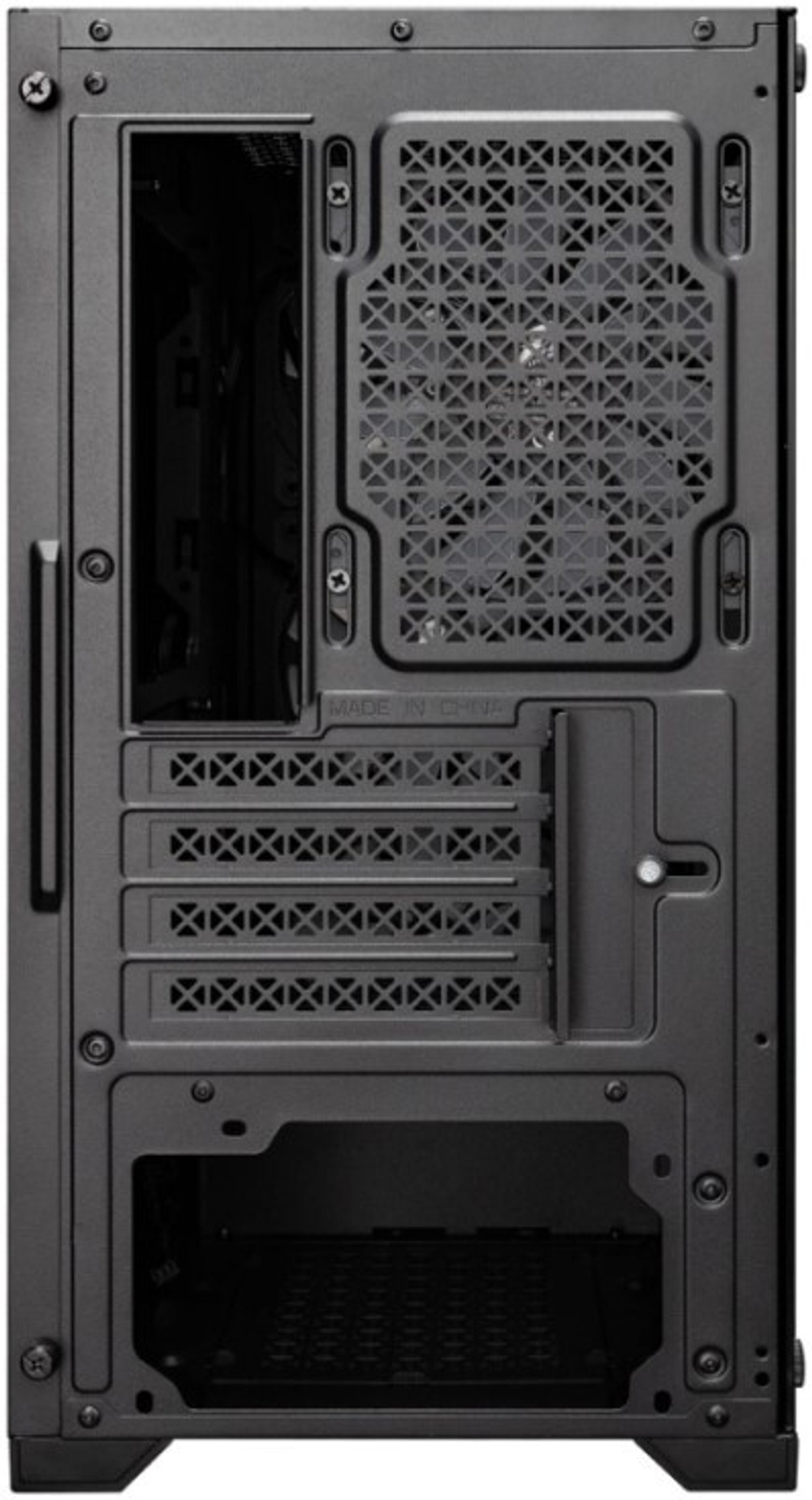 Корпус mATX 1STPLAYER X2-M-BK-4F1