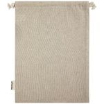 Большая подарочная сумка Pheebs объемом 4 л из хлопка плотностью 150 г/м², переработанного по стандарту GRS