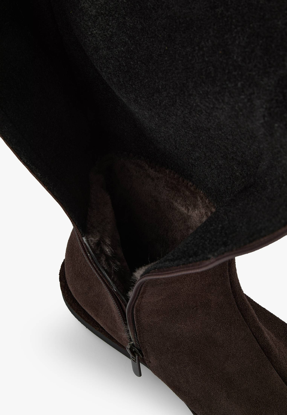 Сапоги // Ana // Chocolate // Suede