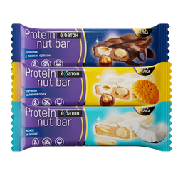 Ёбатон «Protein nut bar» 40g , Протеиновый батончик