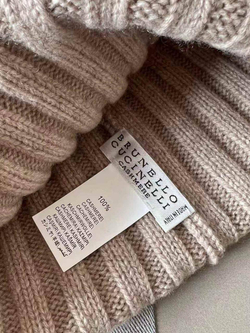Комплект шапка и шарф Brunello Cucinelli