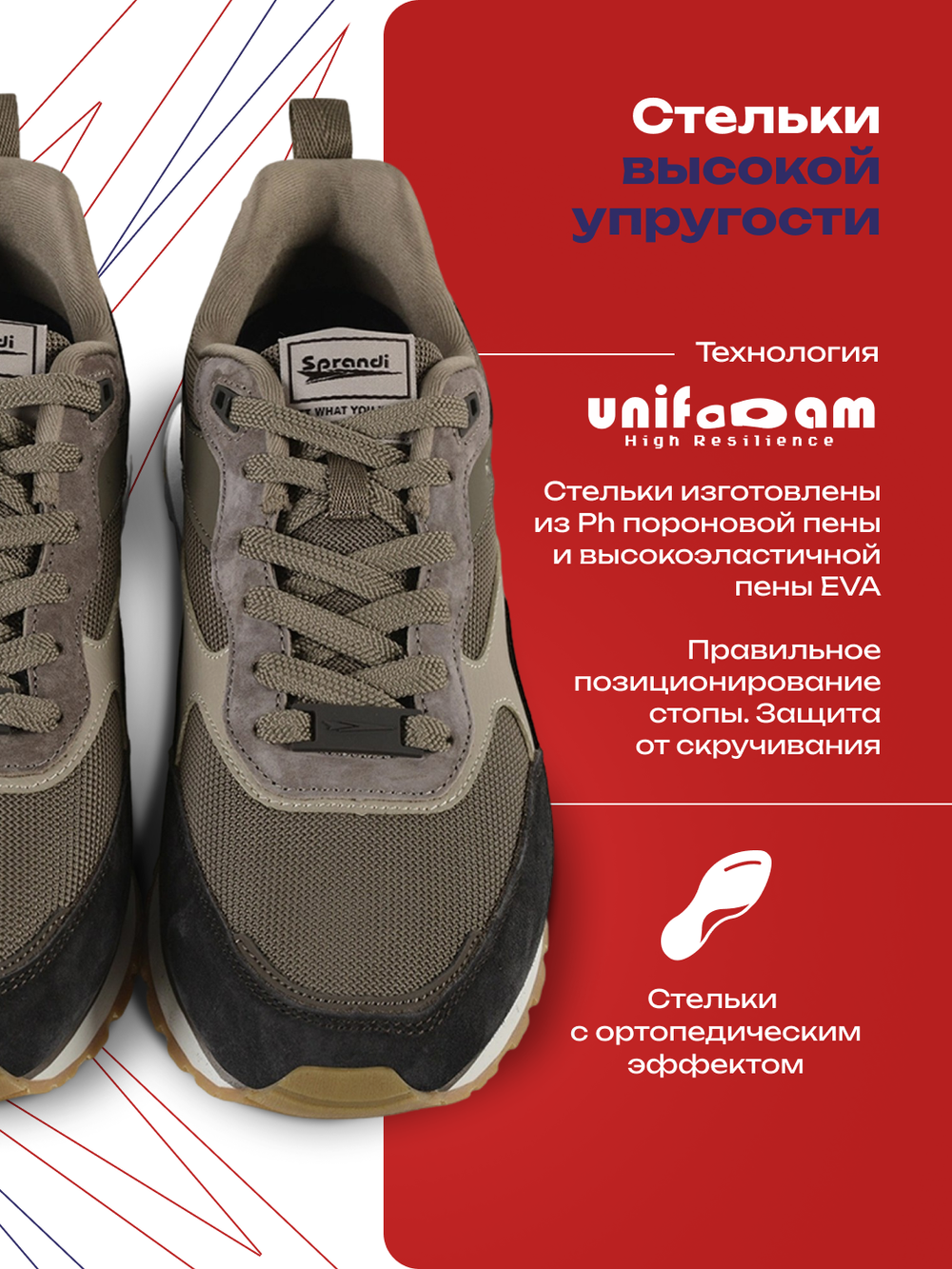 Кроссовки универсальные SPRANDI Classic Stride 2.0