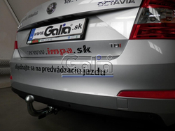 Фаркоп оцинкованный Galia S105C для Skoda Octavia седан/универсал 2013-(паспорт и сертификат в комплекте)(без электрики)