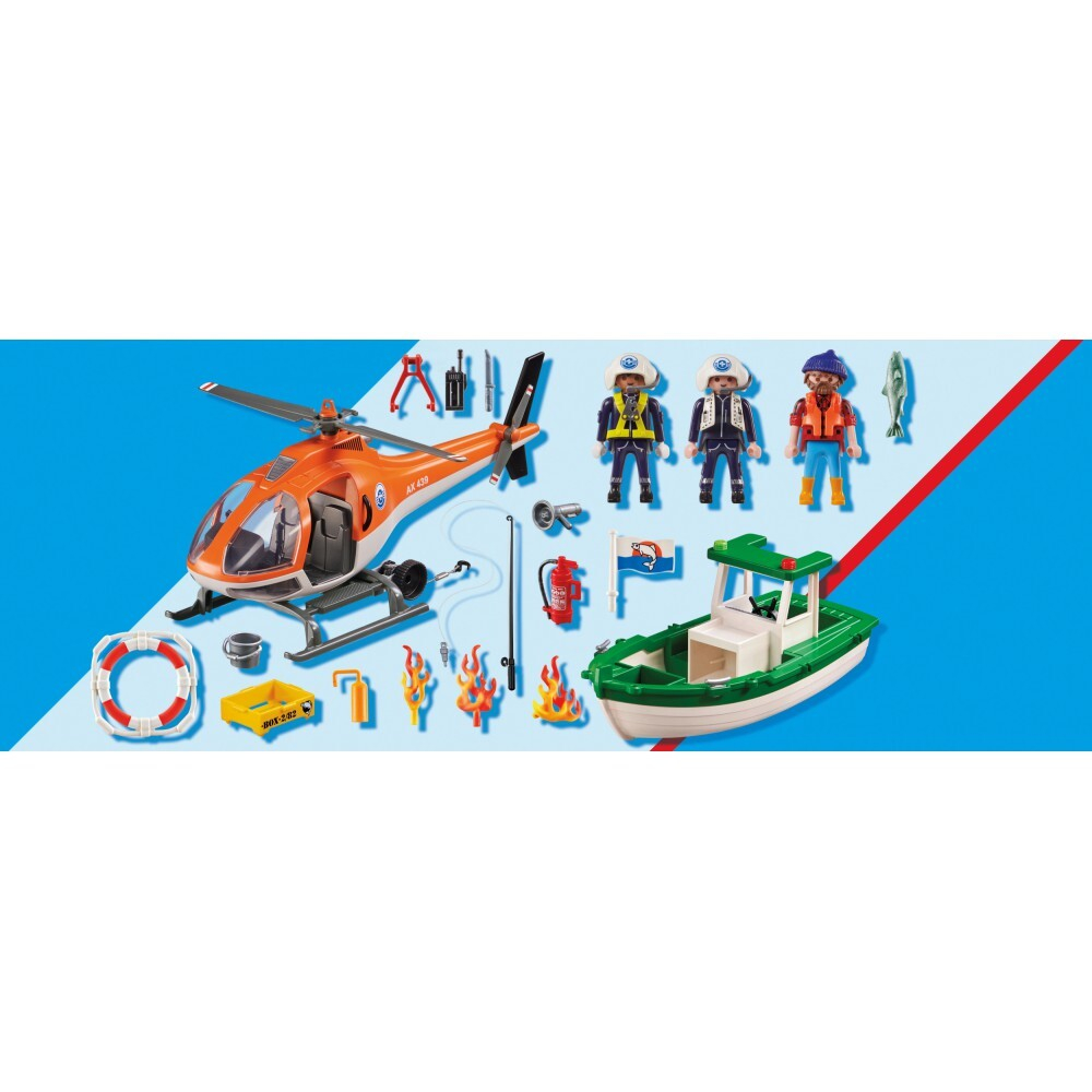 Playmobil - Миссия береговой пожарной службы по спасению 70491X / артикул   70491X  / GTIN 4008789704917