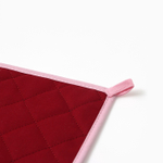 Набор кухонный «Тюльпаны»: прихватка 19×19 см, подставка под горячее