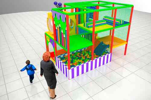 Детский игровой лабиринт «Друзья из космоса»