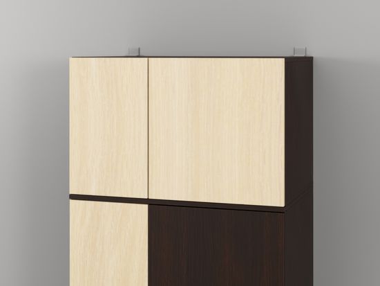 венге / дуб выбеленный