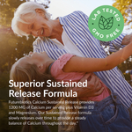 Futurebiotics, кальций с витамином D3, длительное высвобождение, 90 таблеток