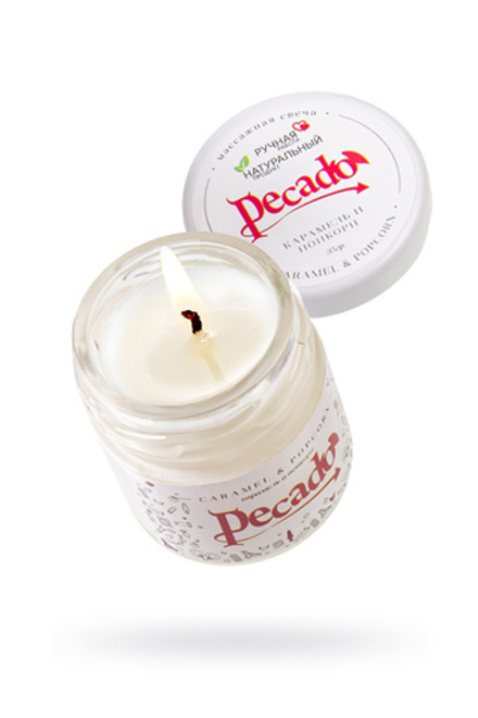 Массажная свеча Pecado BDSM, Caramel  Popcorn 35мл.