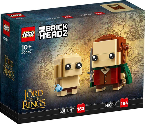 Конструктор LEGO BrickHeadz 40630 Властелин колец: Фродо и Голлум