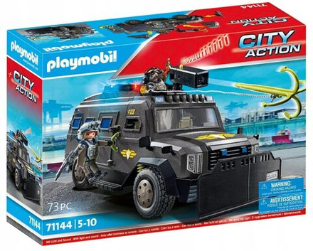 Конструктор Playmobil City Action Внедорожник спецподразделения со светом и звуком 71144