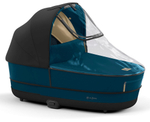 Коляска для новорожденных Cybex Priam IV Chrome Brown Mountain Blue