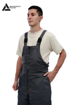 Костюм мужской зимний «СЕВЕРНАЯ ШИРОТА» (куртка+полукомбинезон) цв.серый/черный