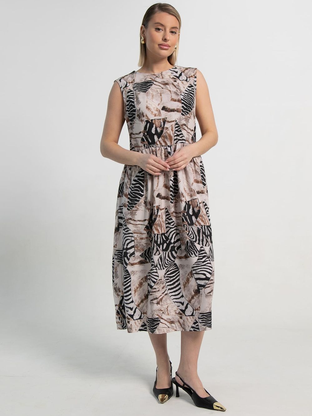 Платье Мелроз (бежевое) П15519-25М LT Collection