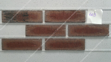 Feldhaus Klinker R663NF11 sintra cerasi nelino - Клинкерная плитка для фасада и внутренней отделки