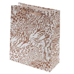 GAEM Пакет подарочный M (бумага 230г/м2, блок микс 12шт), L26 W10 H32 см, 4в.