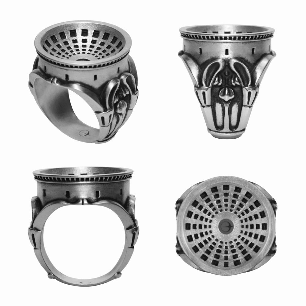 Кольцо Syro Pantheon Серебряное