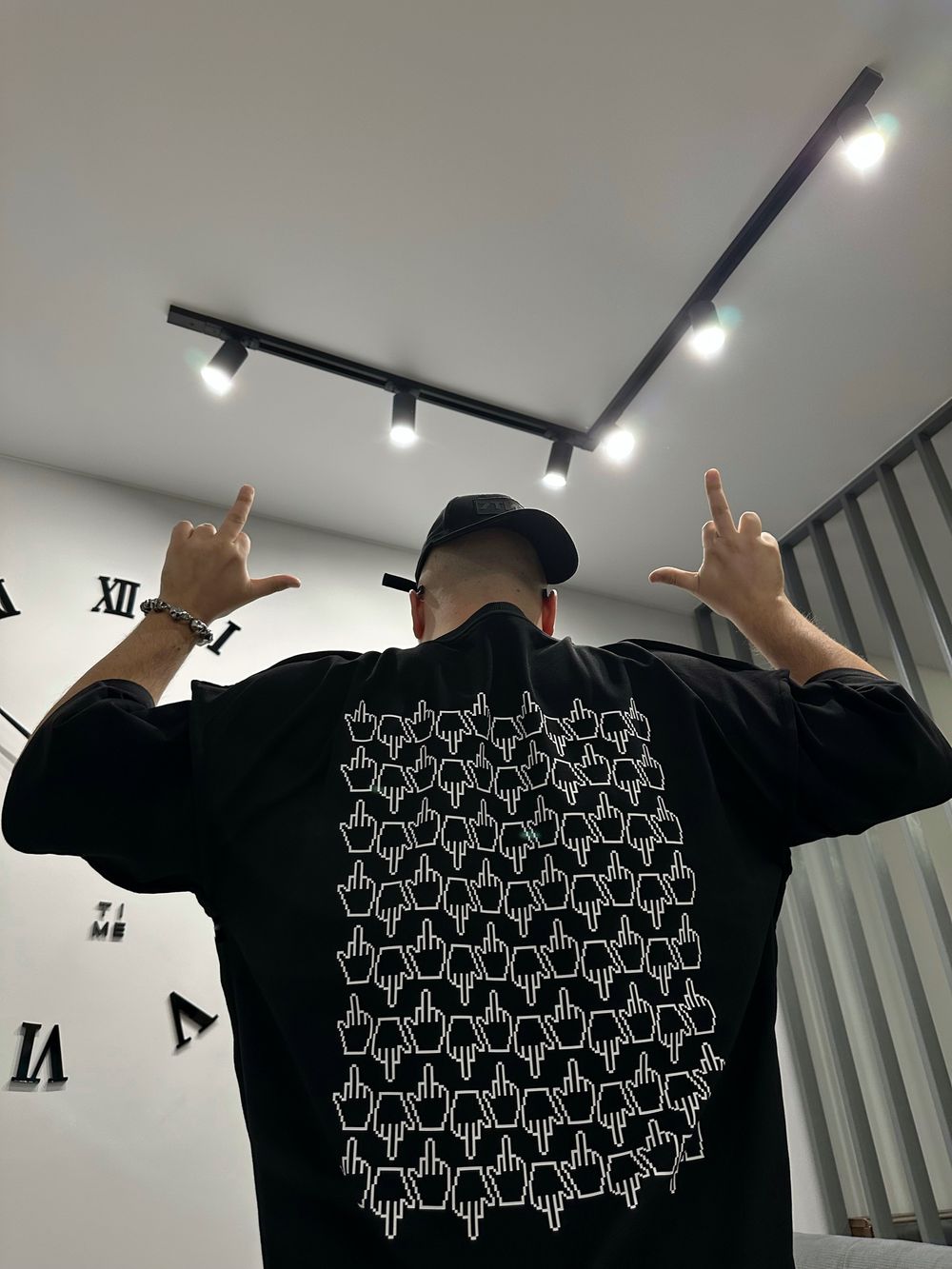 Футболка оверсайз(унисекс) плотная «ФАК»