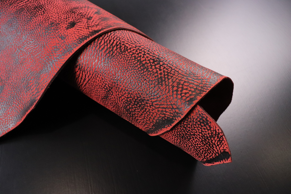 1,8-2,2 Юфть красно-розовая лофт плита буйвол