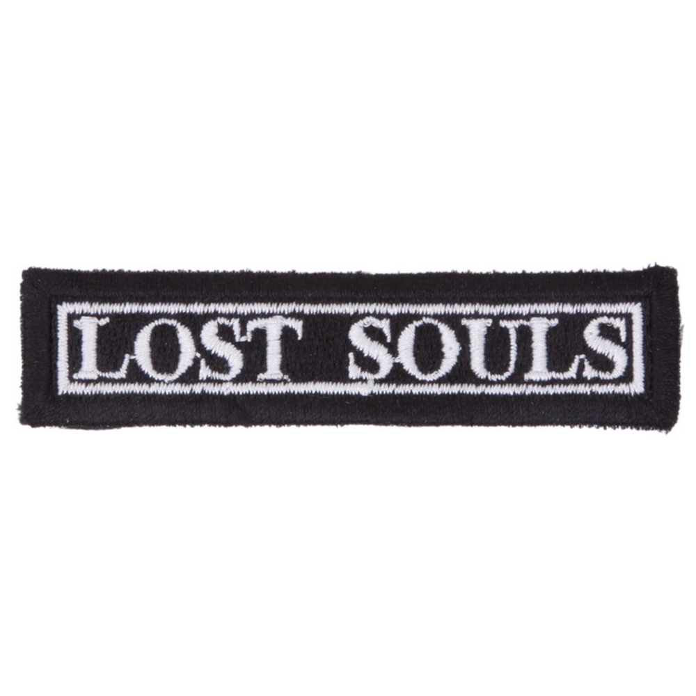Нашивка Lost Souls надпись (374)