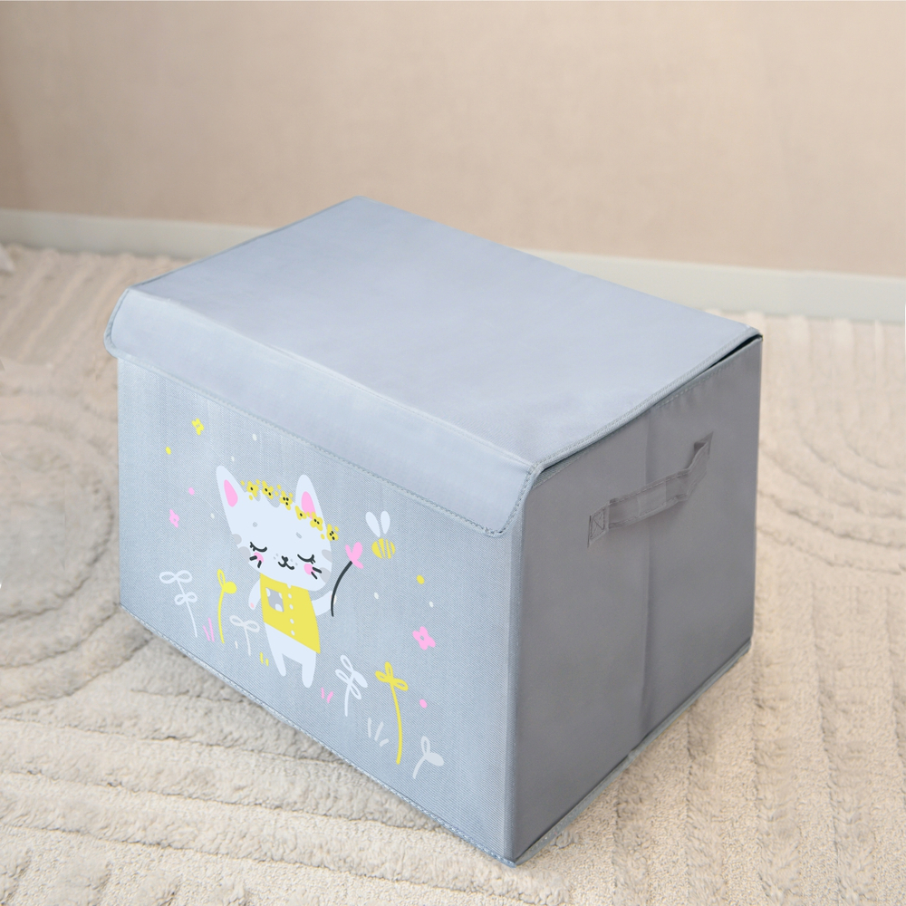 Большой набор коробок для игрушек. Котик