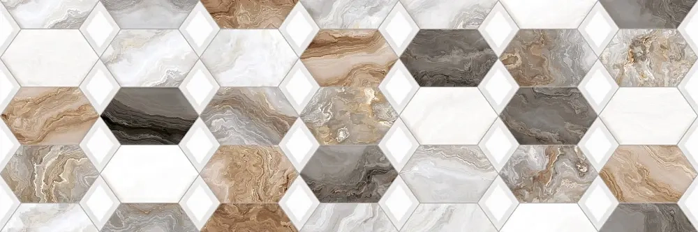 Декор настенный Primavera Hypnose Grey Decor 05 30x90 см (DG10-05)