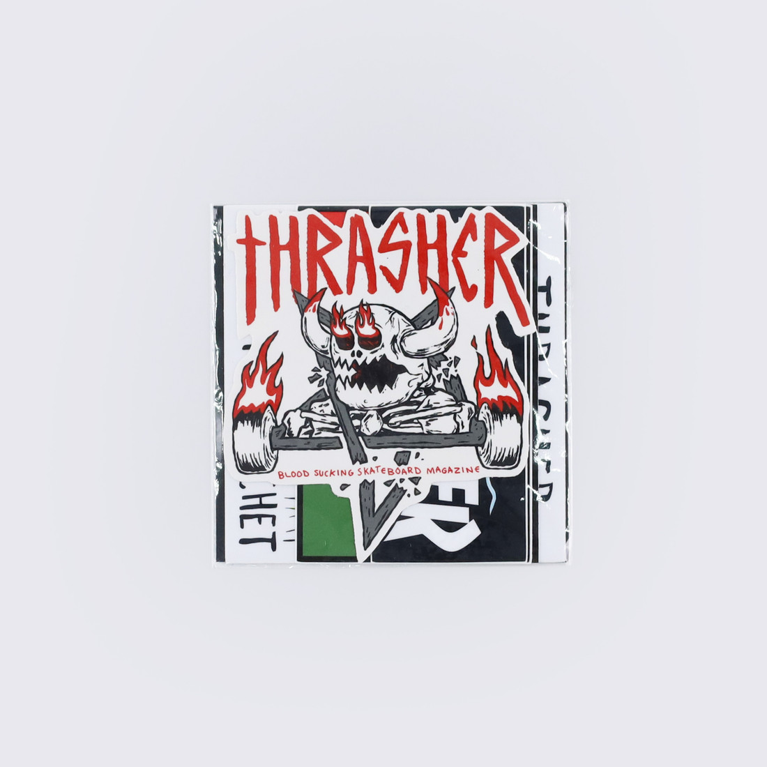 Купить Стикерпак Thrasher x Toy Machine 4
