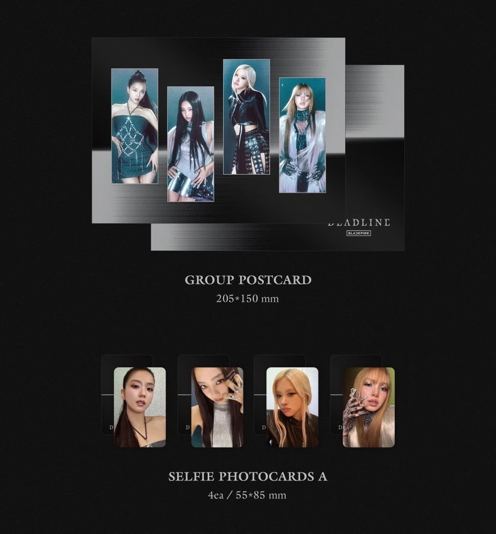 Альбом BLACKPINK - DEADLINE [GRAY ver.]