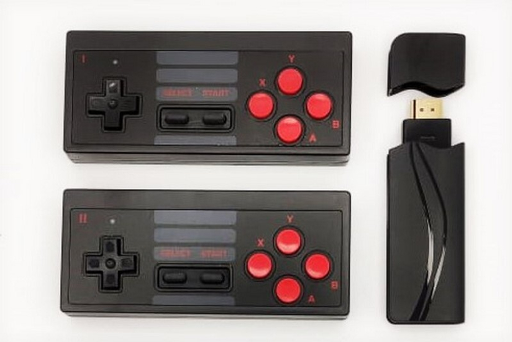 Игровая приставка DENDY  FY-628 HDMI 8 bit с беспроводными геймпадами (350 игр)