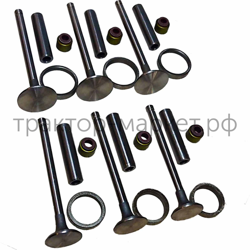 Комплект клапанов (впускной выпускной) для головки блока цилиндров  КМ385 BT