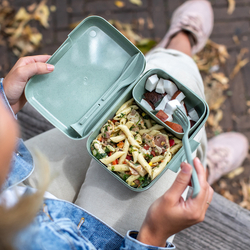 Набор ланч боксов 2шт  Koziol Candy Ready Organic зеленый