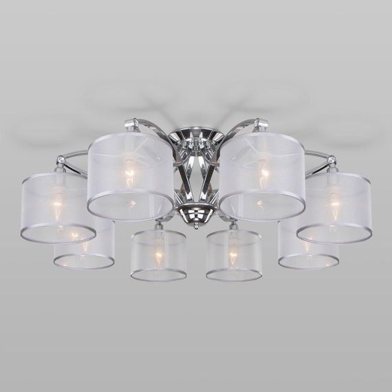 Потолочная люстра Eurosvet Fabiola 60124/8 хром Smart