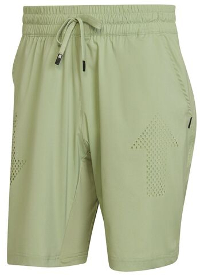 Мужские теннисные шорты Adidas Paris Ergo 9" Shorts - magic lime/black