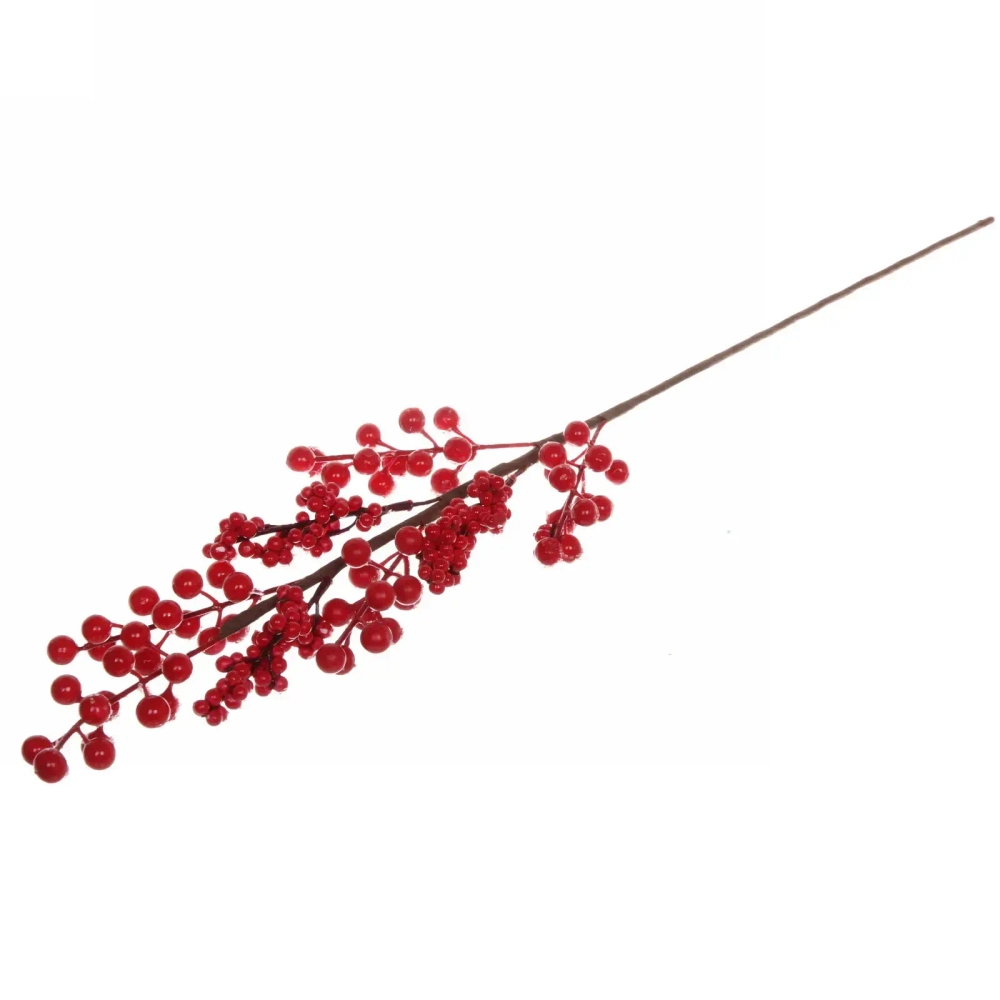 Ветка хвойная «Ягодки» , 80 см