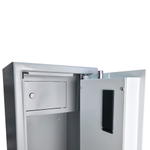 Сейф оружейный KUVERT "1450EIB" электронный замок + ключ, 1485x335x320 мм, 49,6 кг, серый