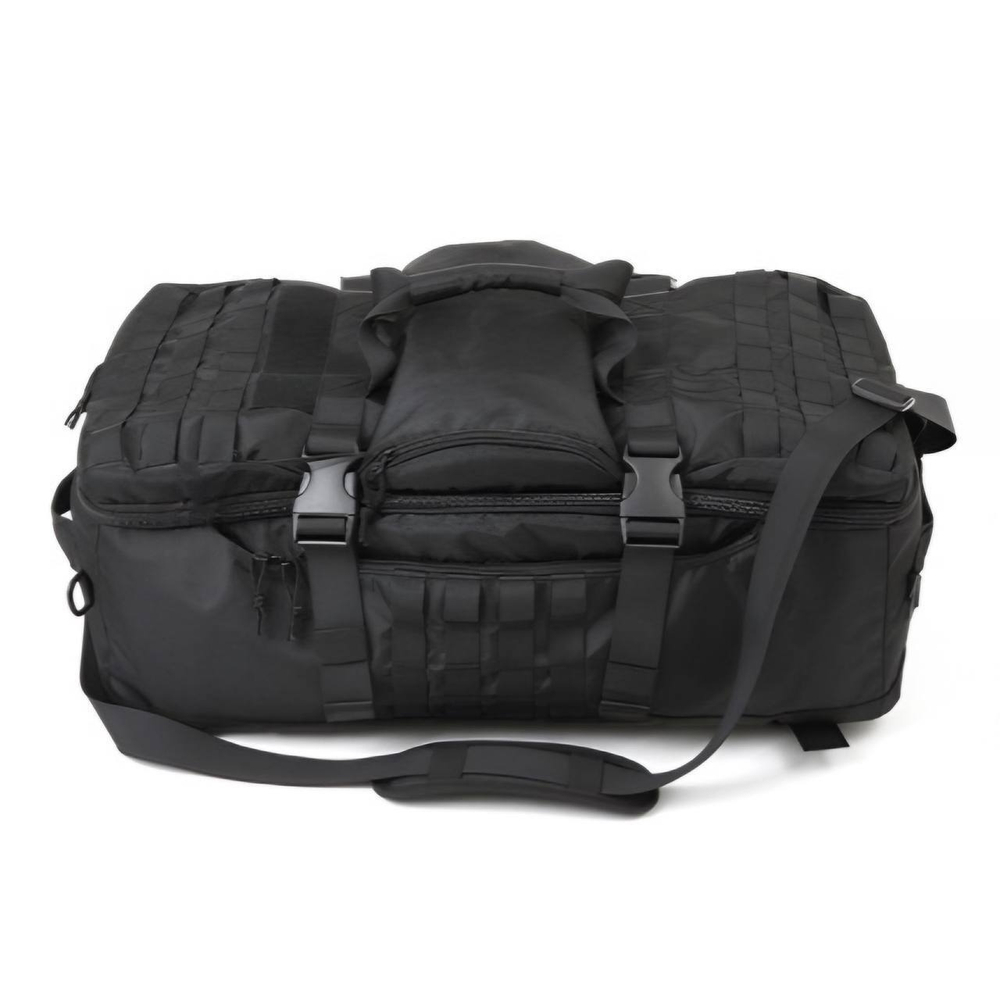 Вместительный тактический рюкзак 60л / чёрный