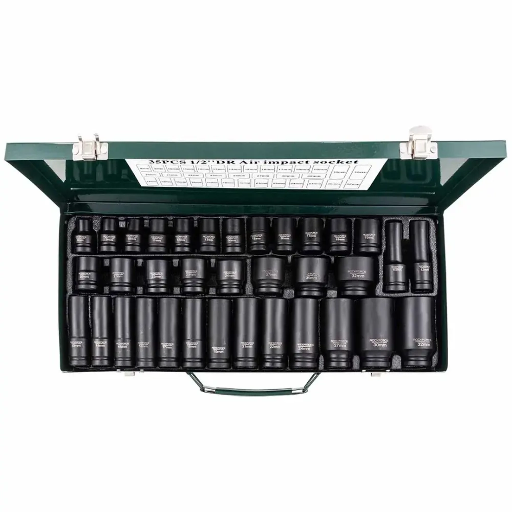 Набор головок (35 предметов) RockForce RF-4353-5MPB