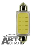 Светодиод 12V T11x41 COB WHITE 12CHIP (салон) шт Y0008-41