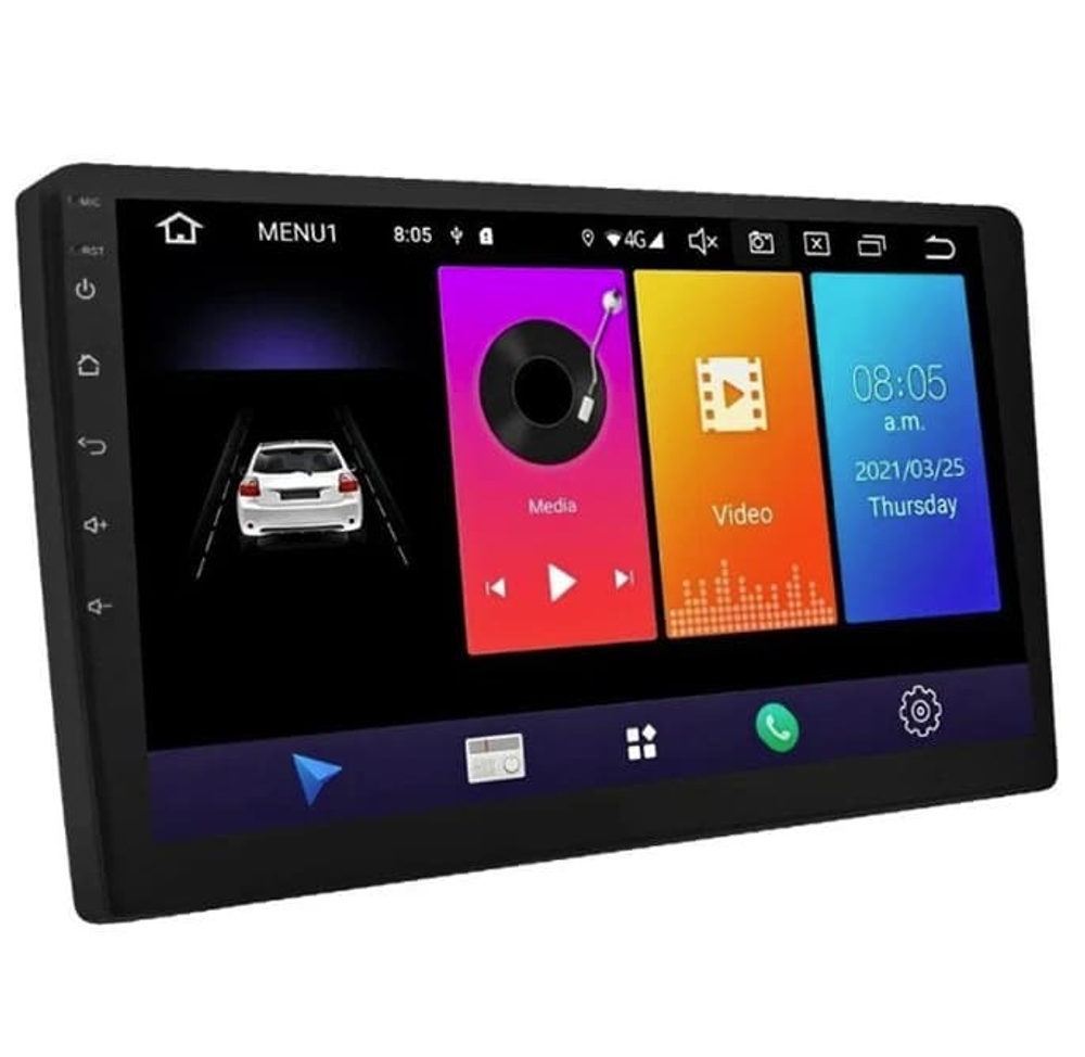 Автомагнитола N92A, 2DIN, 9", Bluetooth ,Android 12, 1G/16G, Mirror Link, usb, пульт