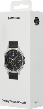 Смарт-часы Samsung Galaxy Watch 8 Classic LTE Watch 8,  46мм,  1.34",  с SIM,  черный/серебристый