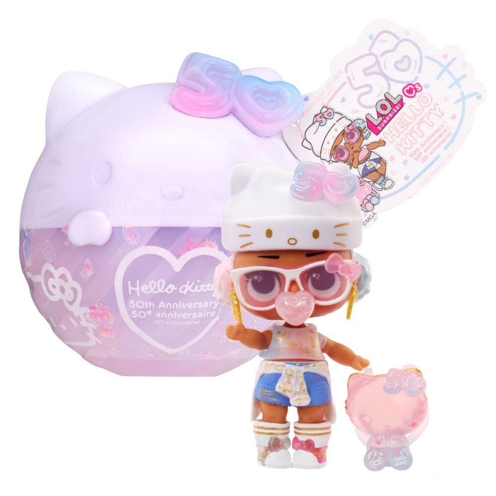 LOL SURPRISE - Кукла LOL Crystal Cutie в шарике Loves Hello Kitty 503835 / артикул   594604 503835  / GTIN 035051503835
