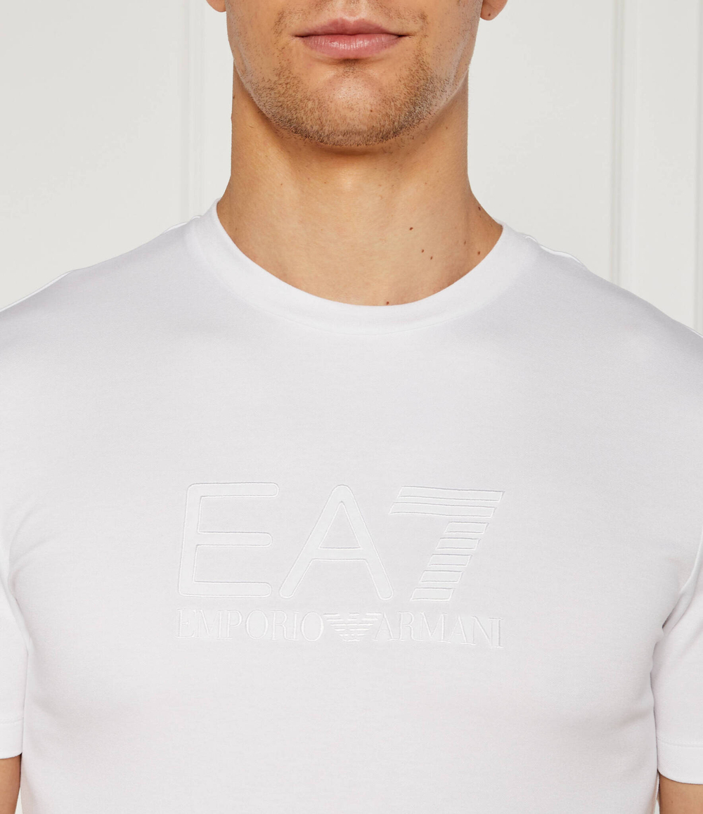 Футболка EA7 - белый(6DPT71 PJUJZ)
