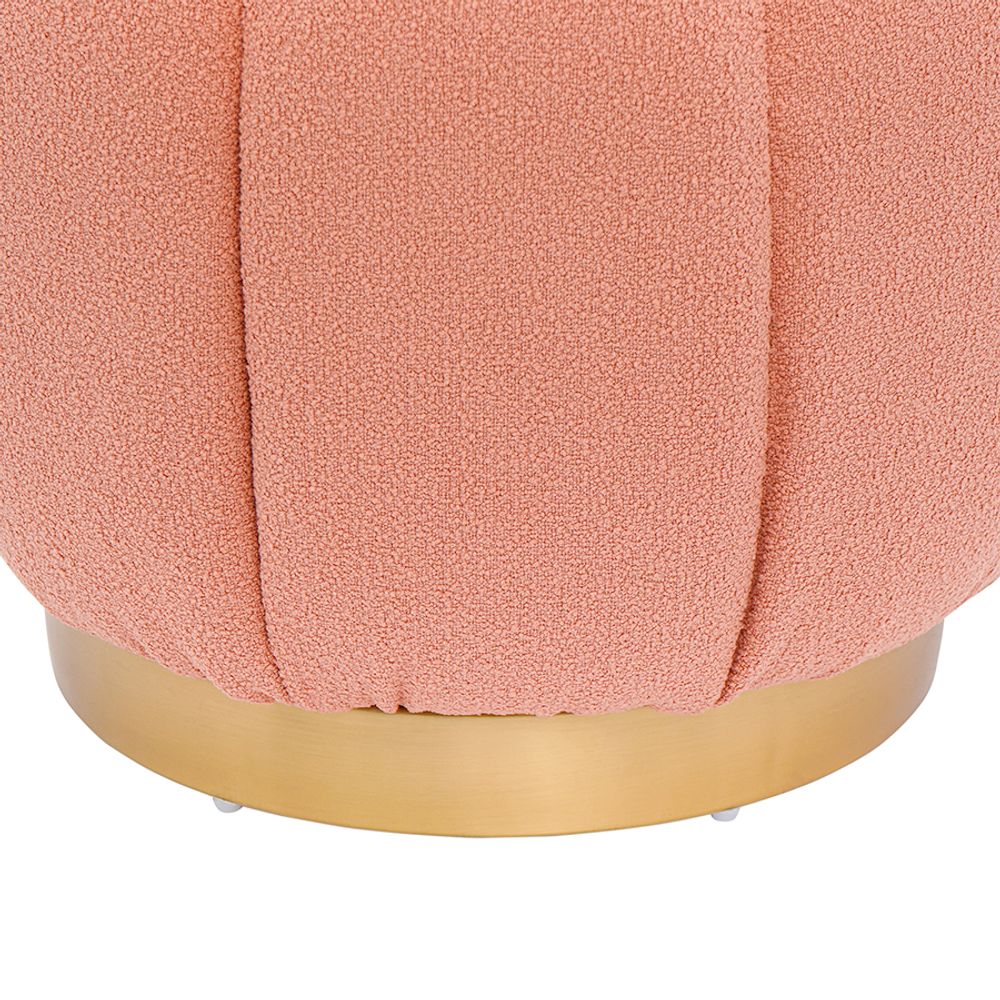 Пуф Swend, персиковый