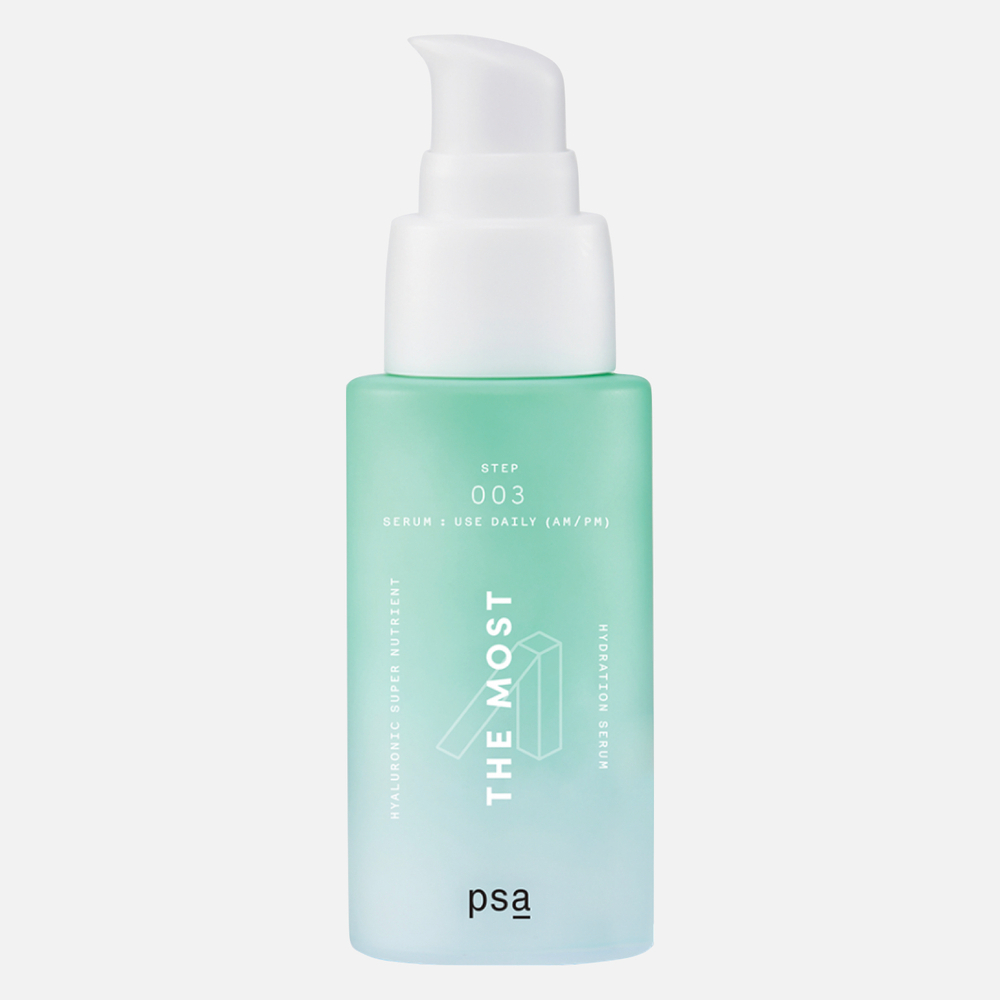 PSA THE MOST Hyaluronic Nutrient Hydration Serum Суперувлажняющая гиалуроновая сыворотка с нутриентами, 30 мл
