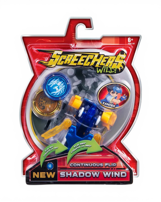 Дикие Скричеры. Игровой набор Шедоу Винд л4 ТМ Screechers Wild