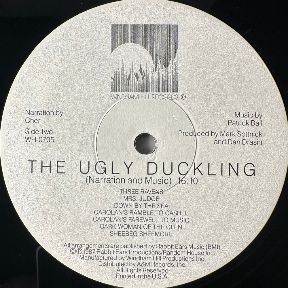 Hans Christian Andersen, Cher, Patrick Ball ‎– The Ugly Duckling (США 1987г.)